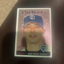 2007 Topps Heritage - Chrome Clay Hensley #THC43 Serial /1958