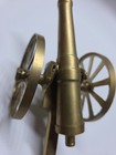 Vintage Lot Of Cast Iron & Brass Toy CivilWar Cannon Decorative Replicas — photo 4