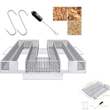 Kaltrauchgenerator Edelstahl, Räucherofen, BBQ, Smoker, Fisch, Fleisch