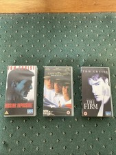 Tom Cruise Collection - VHS 3 Movie Bundle