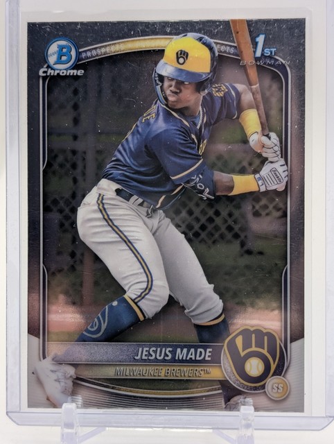 2025 Bowman - Chrome Prospects Jesus Made 1st Bowman #BCP-50 (RC)