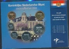 LS81272 Netherlands 2000 uncirculated set of coins FDC numis letter used
