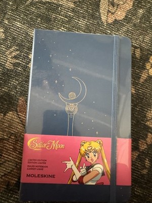 Moleskine Sailor Moon  Limited Edition  Ruled Notebook - New Sealed