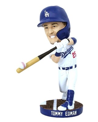 Dodgers  Edman ボブルヘッド Tommy Edman Los Angeles Dodgers 2024 World Series Champions