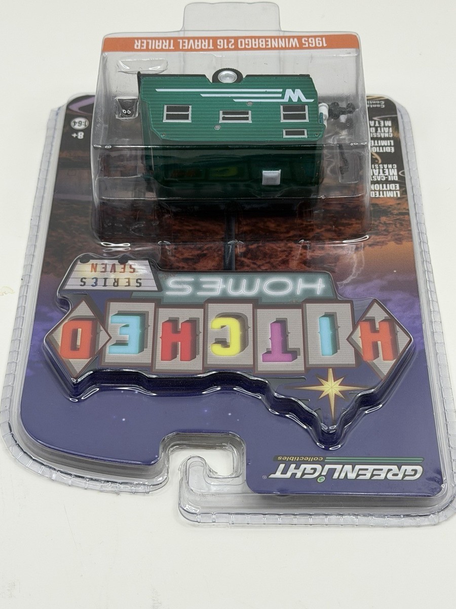 1/64 Greenlight 1965 Winnebago 216 Travel Trailer Camper | eBay