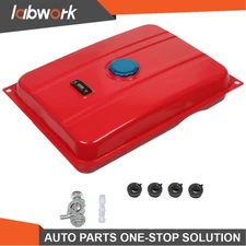 Labwork Universal 6.6 Gallon Gas Fuel Tank Generator Petcock Filter Gauge Cap