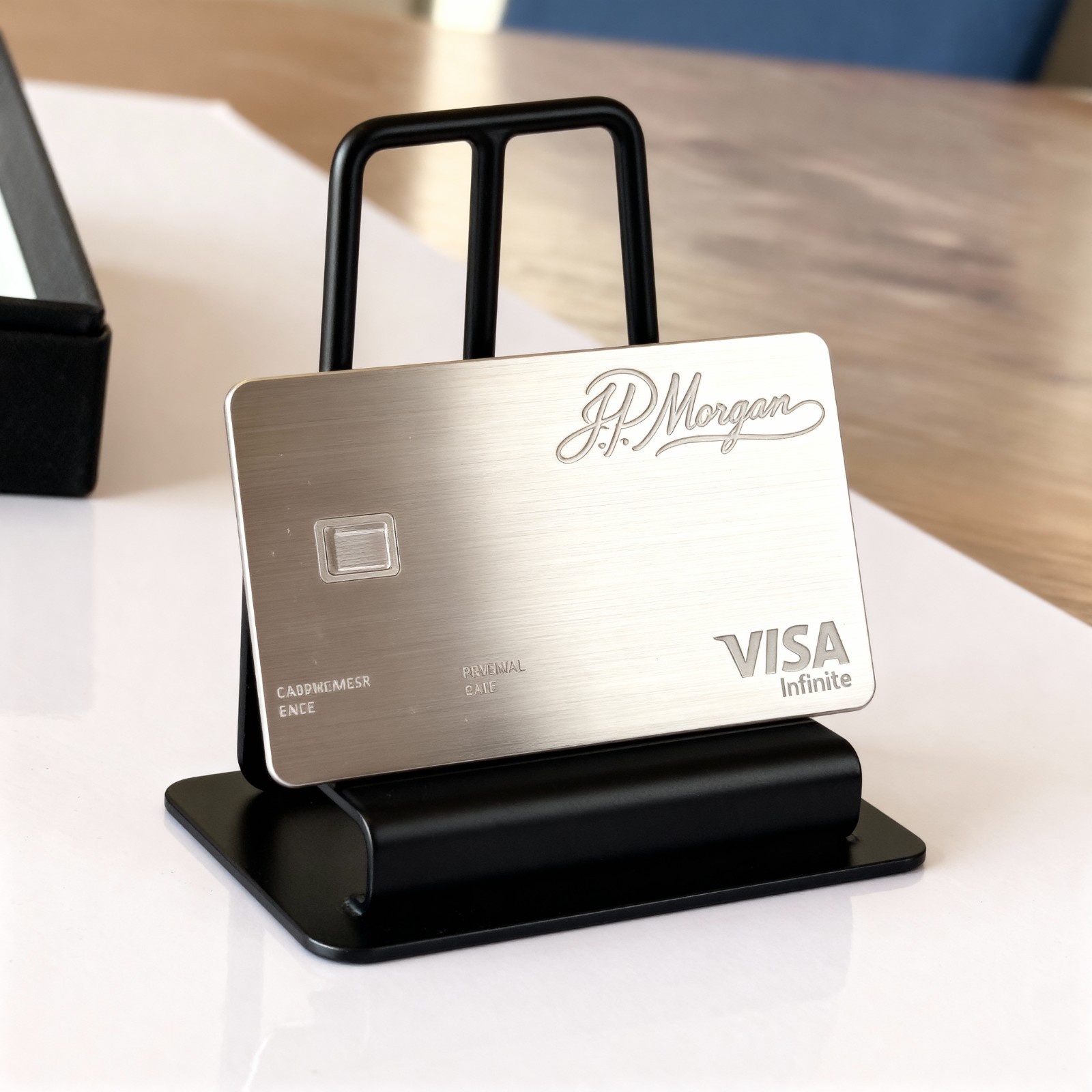 CUSTOM - JP Morgan Reserve Palladium Silver Metal Novelty Card