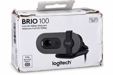 Logitech Brio 100 Full HD 1080p Webcam Graphite USB-A Privacy Shutter Mic