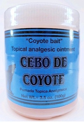 Cebo De coyote Pomada  Coyote Bait  Topical Ointment  3.5oz 100g Exp. 06-2027