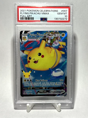 Flying Pikachu VMAX 007/025 - Pokemon Celebrations - PSA 10