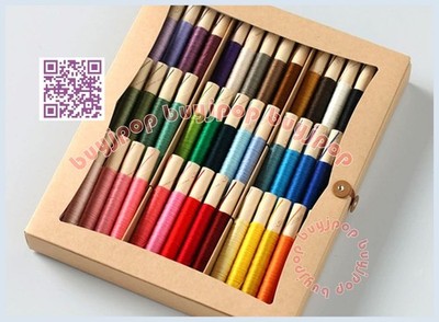 Japan Fujix Soie et Silk Embroidery Thread Box Set Full 45 Colors Sewing Stitch