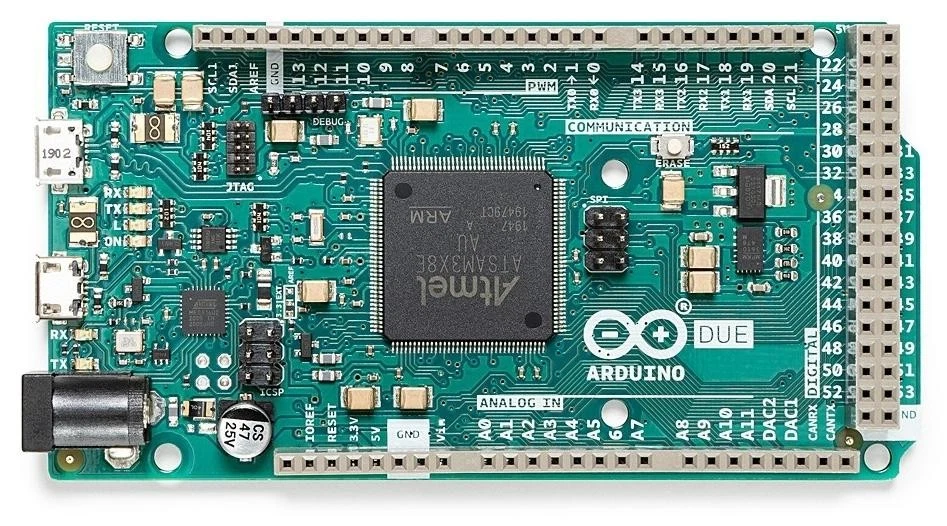 Arduino Due A000062 AT91SAM3X8E Mikrocontroller 54 digitale Pins - Bild 2 von 3