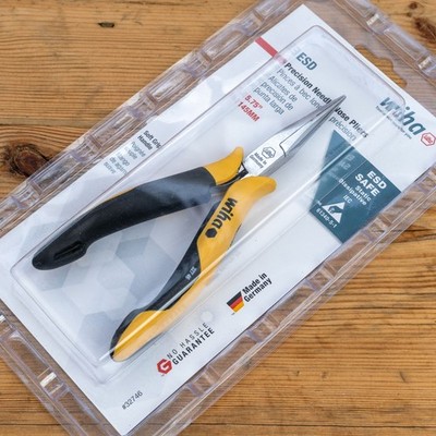 Wiha 32746 ESD Präzisions-Nadelzange 145 mm