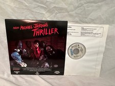 Making Michael Jackson's Thriller Laserdisc DIGITAL AUDIO REMASTERED 1991