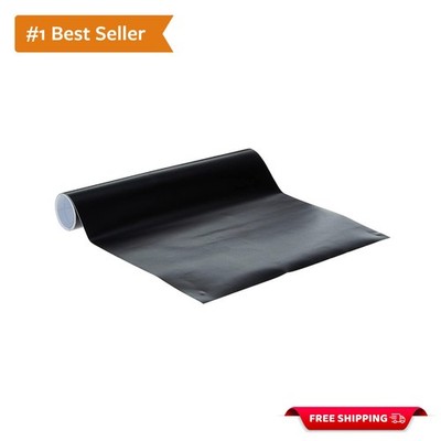 651 Permanent Vinyl in Matte Black - Durable 12'' x 6ft for Crafting Excellence