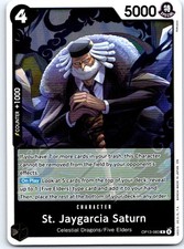 St. Jaygarcia Saturn OP13-083 Rare Carrying On His Will One Piece Foil NM