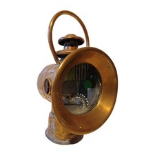Fanale ferroviario lanterna antica lampada Ferrovie treno a Carburo