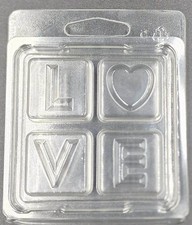 Love Clamshells 100 Wax Melts  Packaging