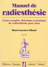 Manuel de radiesthésie