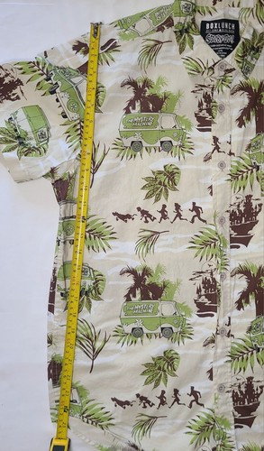 Box Lunch Scooby-Doo Men's Shirt medium Mystery Machine Tropical Pocket - Picture 7 of 7