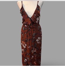 Boho Floral Print Maxi Dress