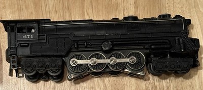 Lionel 1947 671 Steam Turbine Locomotive and 671W Tender