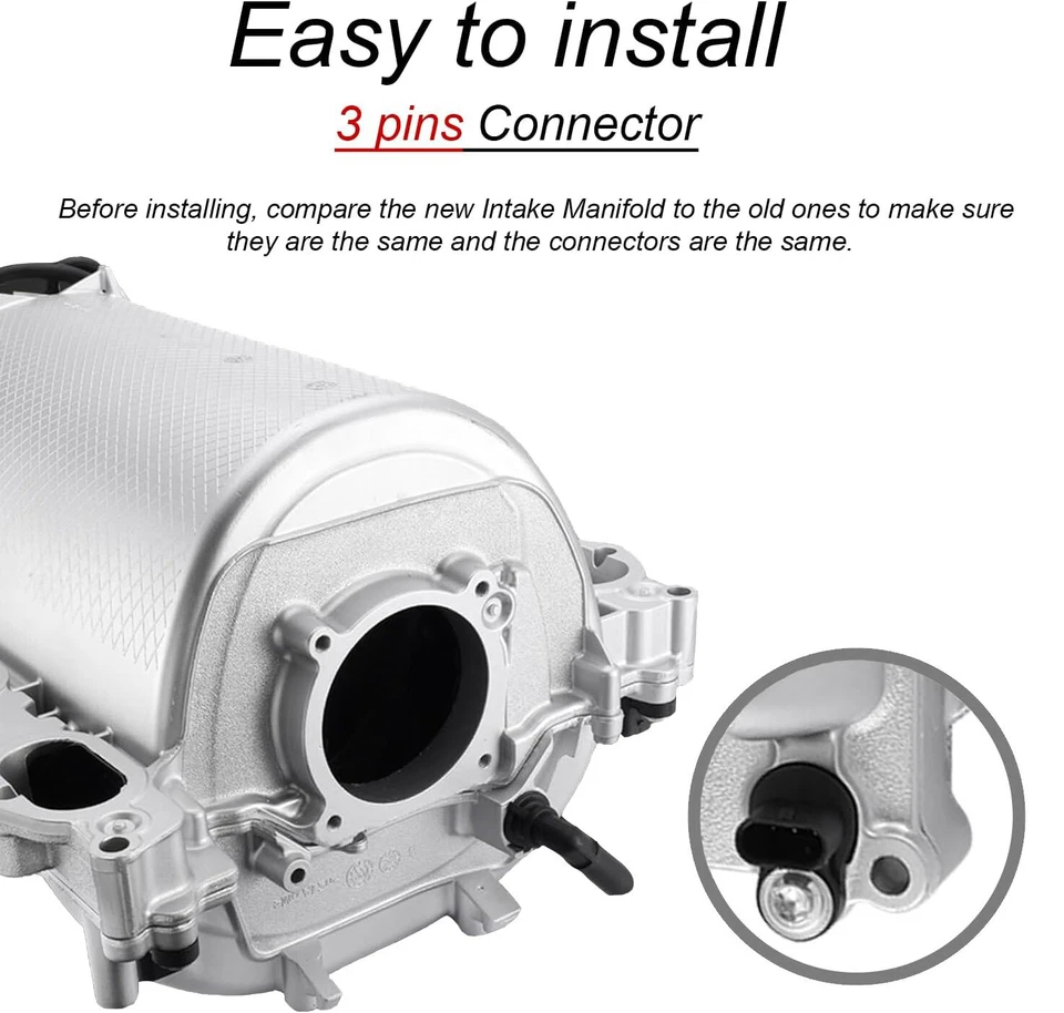 Intake Manifold Assembly for Mercedes-Benz C280 E350 CLK350 GLK350 SLK350 ML350 - Изображение 3 из 4