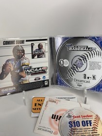 World Series Baseball 2K2 (Sega Dreamcast, 2001) CIB Like New Complete