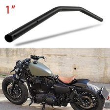 For Harley Sportster 883 1200 1" Handlebar Drag Tracker Low Rise Bar 32" Black
