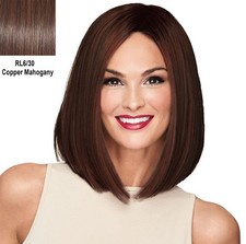 Raquel Welch Current Events Wig Heat Friendly RL6/30 Copper Mahogany HAIRUWEAR
