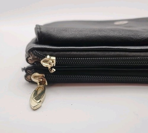 FAUX Tory Burch Brown Crossbody Purse With Chain Strap. - Picture 11 of 14
