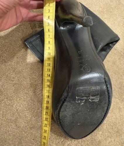 Alexander McQueen calzino nero stivali stiletto taglia 39 UK 6 RARI E VINTAGE - Foto 13 di 13
