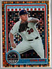 2025 USA Baseball Stars and Stripes Orange #82 Tucker Biven /75