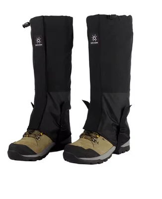Paar wasserdichte Walking Alligatoren Stiefel Wandern Klettern Legging Trekking Gamaschen