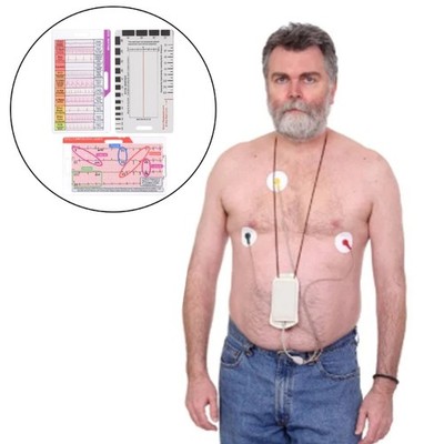 3Pcs Portable Interpretation Guide Card For Accurate EKG Interpretation
