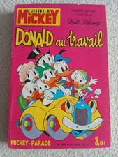 MICKEY PARADE N°1029 BIS DONALD AU TRAVAIL 1972