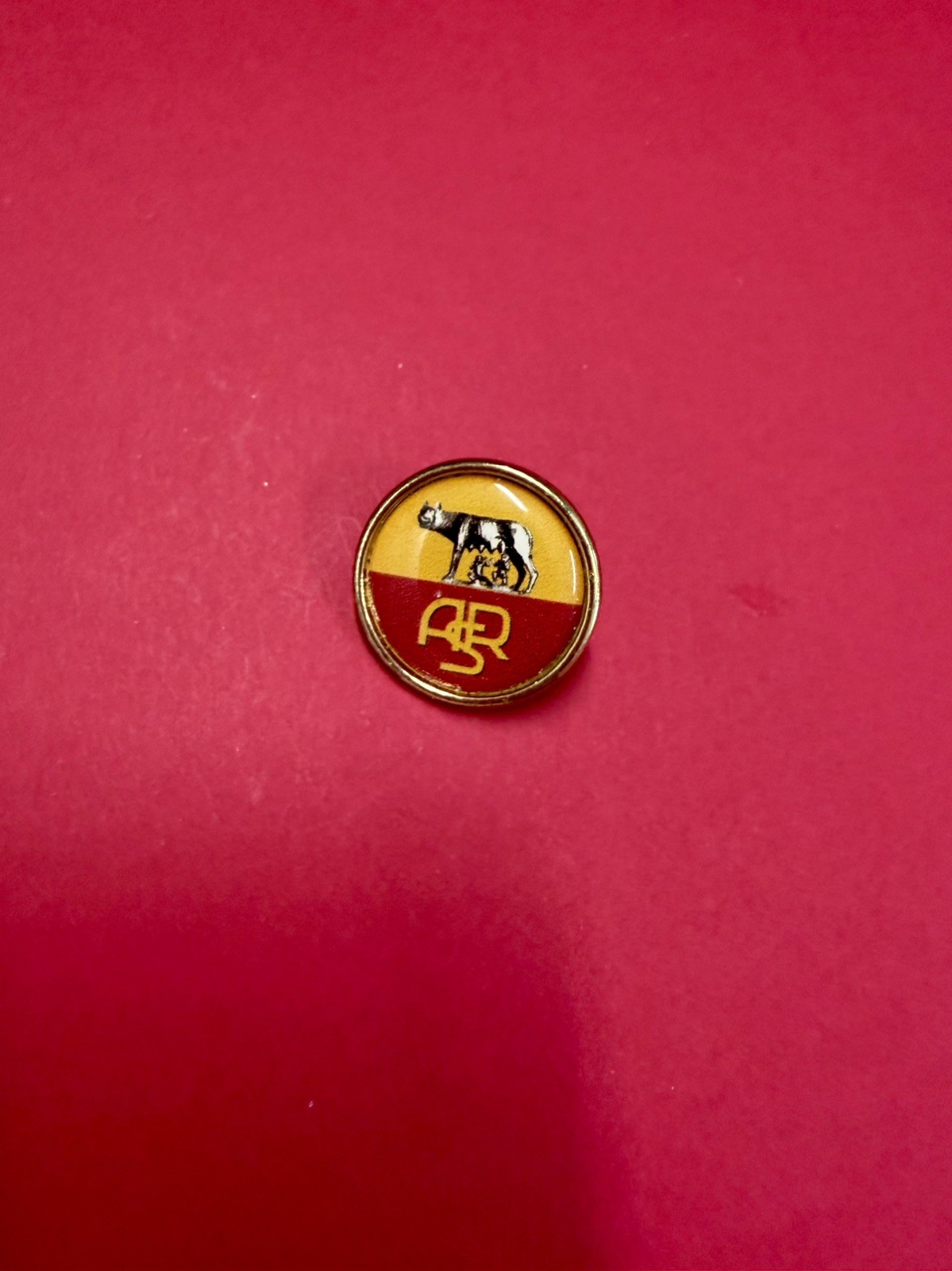 Spilla pin Pins badge spilletta piedino distintivo as la Roma Totti Falcao