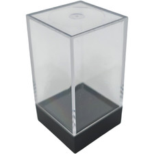 Chessex Display Box Clear w/ Black Lid