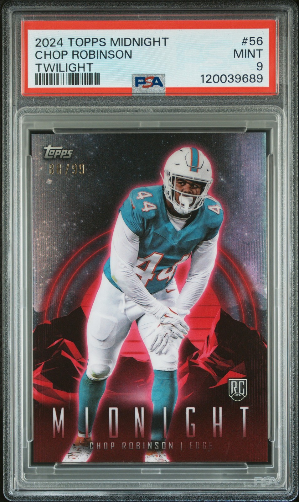 Chop Robinson Topps Midnight #56 Twilight