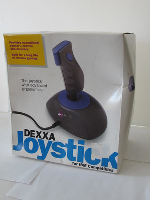 DEXXA GAMING JOYSTICK IBM PC/XT/AT PS/1 PS/2 or COMPATIBLE system NEW