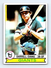 #410 1979 Topps / Darrell Evans San Francisco Giants