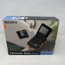 New In Box Vintage Sony Electronic DD-1EX Book Player UNTESTED