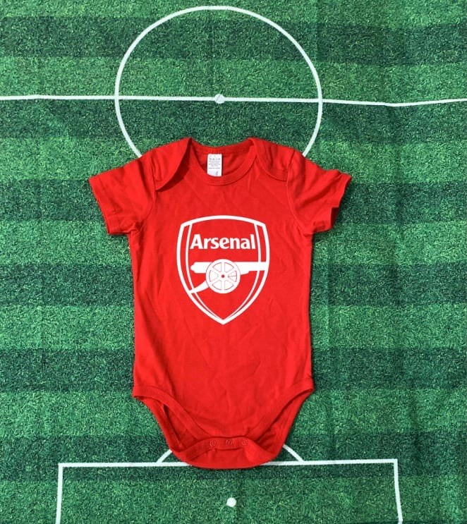 Arsenal Gunners baby Soccer Jumpsuit