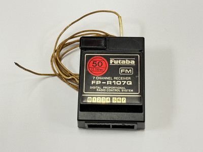 Really Nice Futaba R107Q 107Q 72mhz FM RC Remote Control Airplane Receiver RX