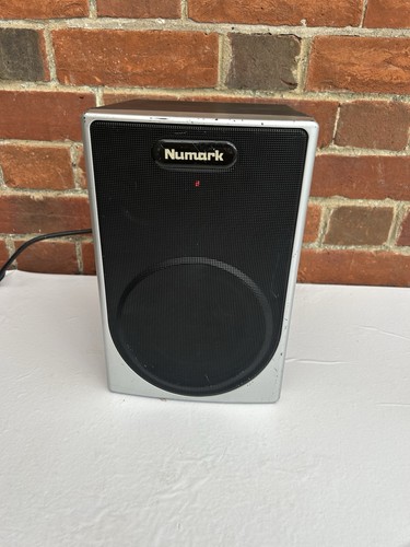 Numark M20 Powered Monitor Speaker Cinch Input EQ Controls Power Tested
