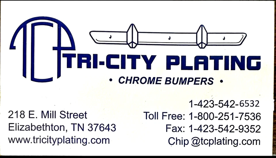 Parachoques delantero Ford Fairlane 1965 *cromo nuevo* Foto 4 de 4