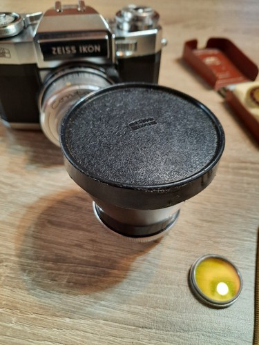 Vintage ZEISS IKON Contaflex synchro-compur-x Carl Zeiss 2,8/50 Pro-Tessar... - Picture 11 of 24