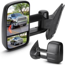2007-2014 Chevy Gmc Avalanche Silverado Sierra Towing Mirrorscompatible 2007-2014 Chevy Gmc Avalanche Silverado Sierra Towing Mirrorscompatible