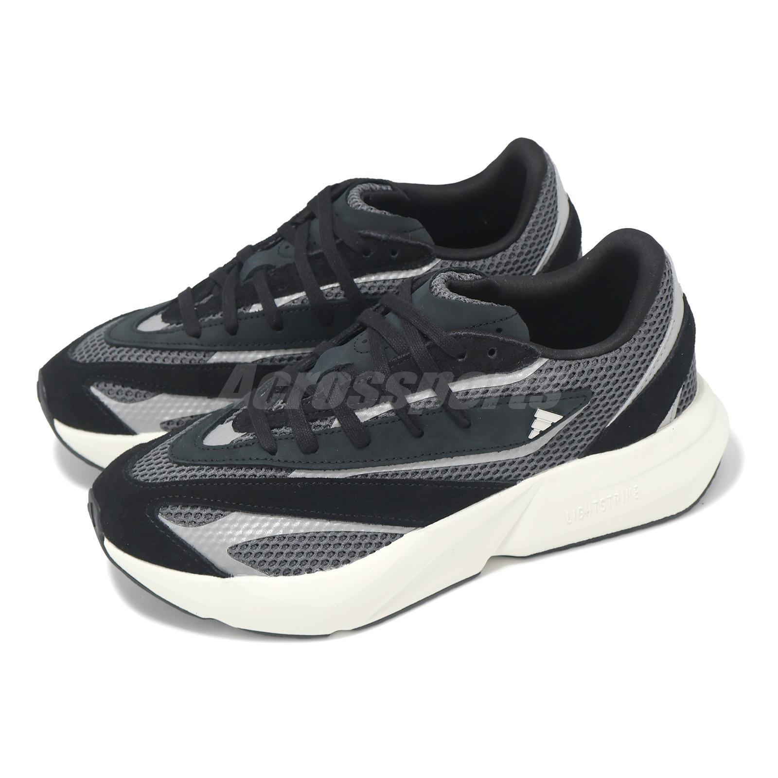 adidas Lightblaze Core Black Footwear Whtie Women Reflective Road Running JH6959