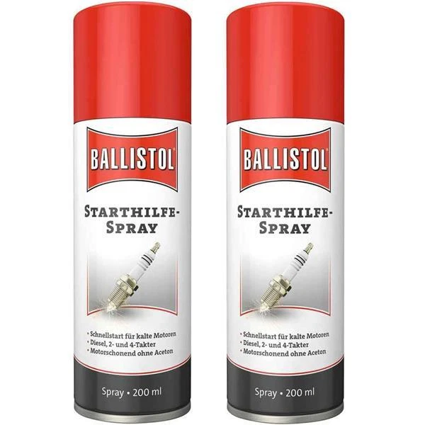 Doppelpack Ballistol Startwunder-Spray, 200 ml (400 ml. ges.) (3,75 EUR/100 ml)